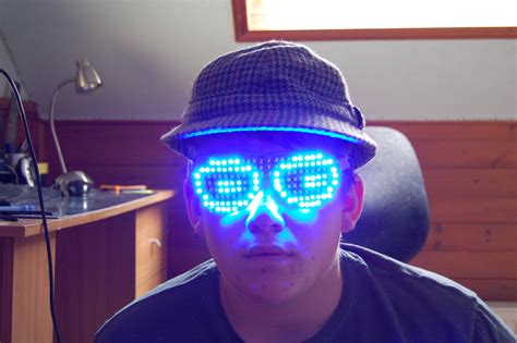 led matrix glasses first prototype 15 steps with pictures