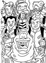 Ghostbusters Coloring Pages Wonder sketch template
