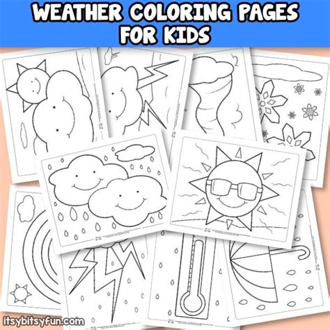 color  stop  summer    weather coloring pages