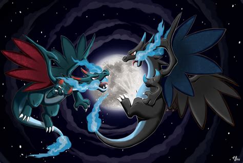 shiny mega charizard  wallpapers top  shiny mega charizard