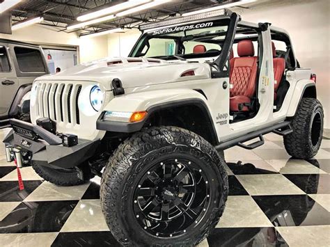 2018 Jeep Wrangler Unlimited Custom White California