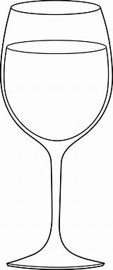 Wine Brush Weinglas Line Vectorial Wineglass sketch template