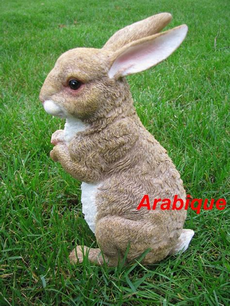konijntje arabique kunststof tuinbeelden