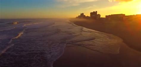 beautiful drone footage  ocean city maryland