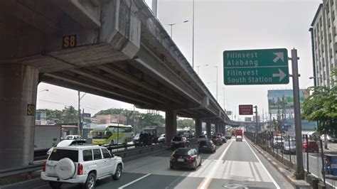 slex alabang southbound toll plaza   reopened