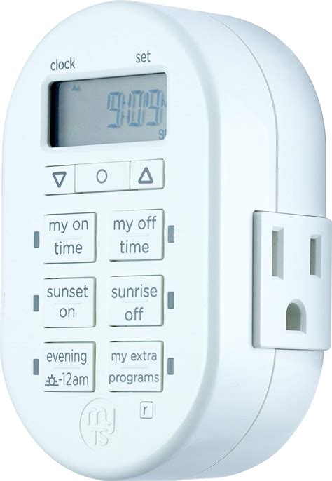 mytouchsmart programmable indoor digital timer plug   outlet