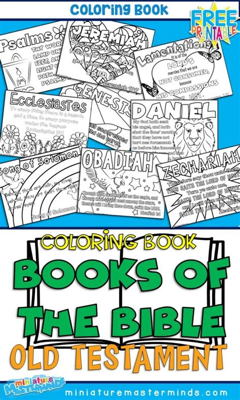 books    testament coloring pages miniature masterminds