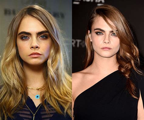 blonde vs brunette celebrity hair transformations