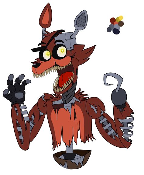 withered foxy  loneiiness  deviantart