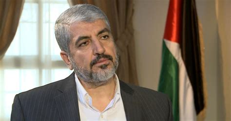 hamas leader khaled meshaal no peace as long as israel occupies