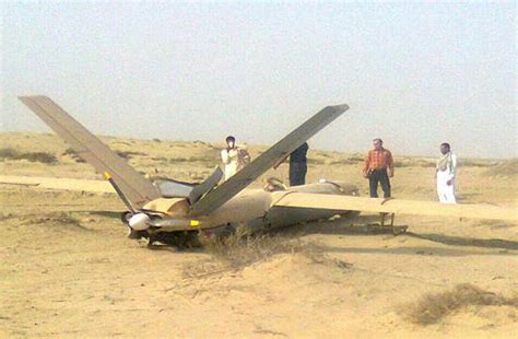 intercepts check   crashed iranian drone