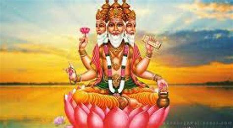 brahma conheça a história do deus hindu criador do universo