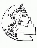 Coloring Pages Ancient Egyptian Deco Police Tut King Luau Nouveau Embroidery Woman Clipart Designs Adult Library Popular Digitizing Techniques Every sketch template