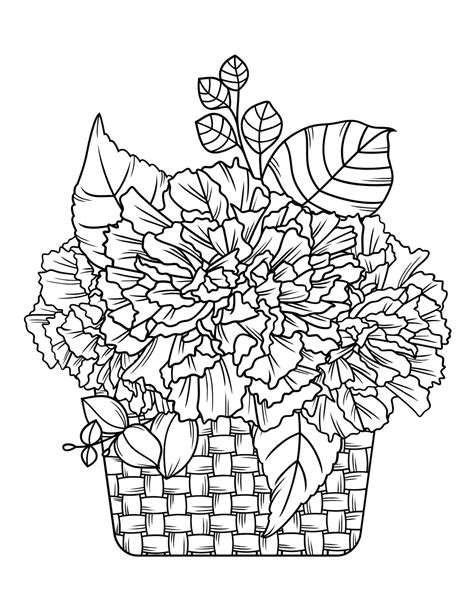 adult coloring pages flowers  printables add   adventure