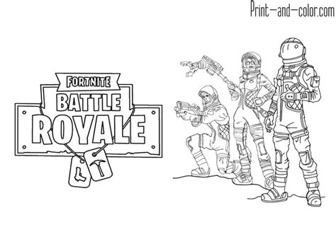 fortnite battle royale logo coloring pages christopher myersas