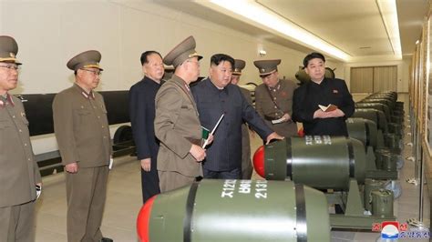 North Korea Asserts First Evidence Of Tactical Nuclear Weapons Bbc News