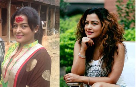 20 nepali actress before and after makeup with socking pictures