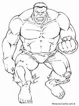 Hulk Mewarnai sketch template
