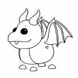Roblox Coloring Pages Piggy Poley Adopt Xcolorings Dragon sketch template