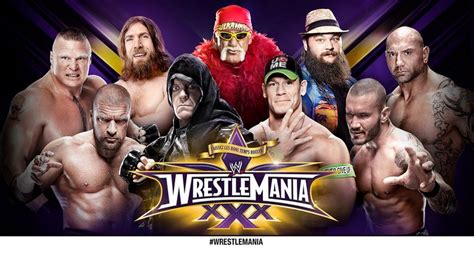 Wrestlemania Xxx Watch Hulk Hogan Host And The Undertaker Fight Brock