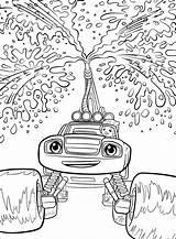 Blaze Coloring Monster Aj Pages Machines Truck Printable Print Book Info Categories Tulamama Kids Game sketch template