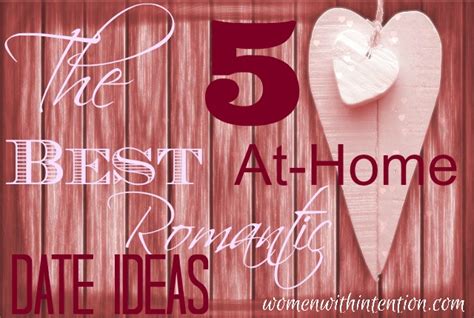 5 At Home Romantic Date Ideas