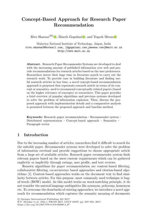 research concept paper sample   research paper samples