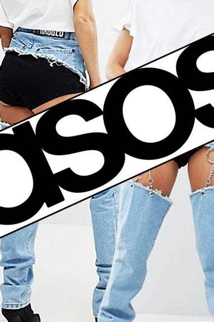 asos  baffled    bizarre crotchless jeans   theyve  forced