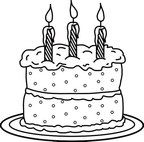 birthday cake picture coloring pages netart birthday cake pictures