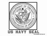 Coloring Military Navy Pages Seal Seals Emblems Flag Sheets Print Color Insignia Symbol Kids Anchors Colors Armed B5 Ak0 Cache sketch template