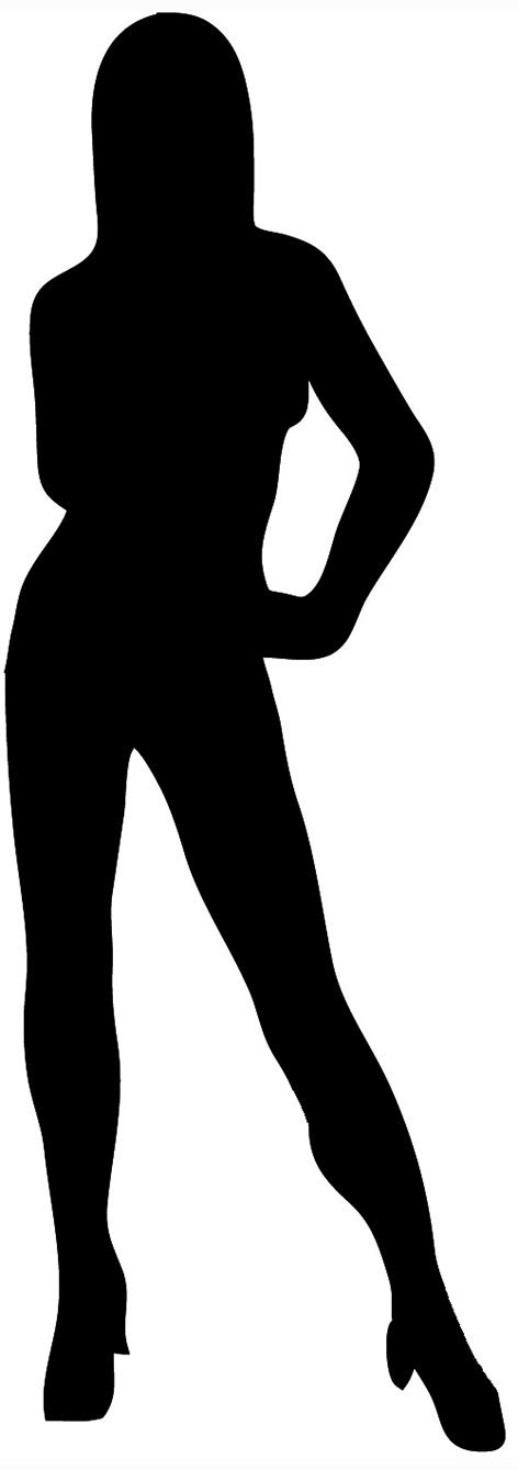 Body Silhouette Outline Clipart Best
