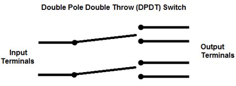 double pole double throw dpdt switch