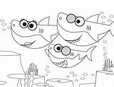 Shark Baby Coloring Pages Printable Sharks Kids Sheets Coloring4free 2021 Animal Family Visit sketch template
