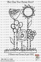 Stamp Digital Garden Choose Board Grow Does Doodle sketch template