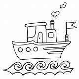 Sailing Pirate sketch template