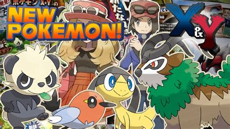 Pokémon X And Y New Pokémon And Character Customization