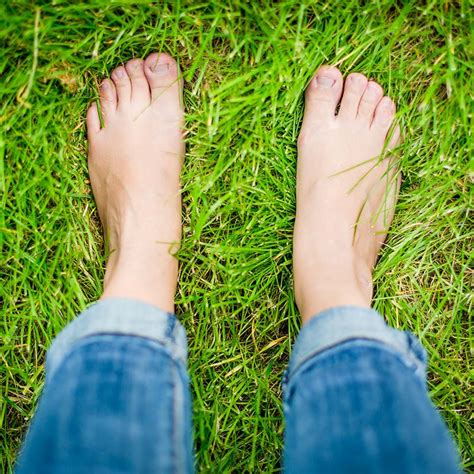 power  walking barefoot  grounding improves  health