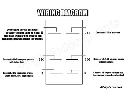 dorman   pin rocker switch wiring diagram