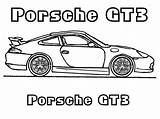 Porsche Gt3 Coloring Pages Printable 911 Car Coloringonly sketch template