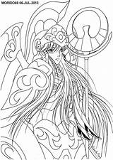 Seiya Zodiaque Chevalier Athena Incroyable Muertito69 Tintas Kamei Chevaliers Manga Greatestcoloringbook sketch template