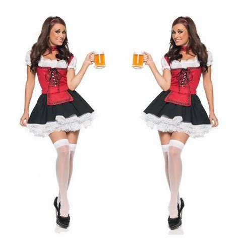Buy New Bar Maid Late Night Beer Girl Costume Bavarian