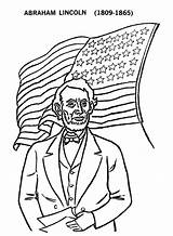 Coloring Lincoln Abraham Presidents Pages President Printable Sheet Kids Page2 16th Coloringpagebook Advertisement sketch template