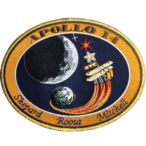 apollo  commemorative mission patch space patches