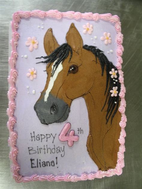 horse cake template