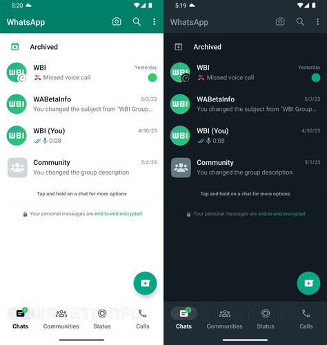 whatsapp beta  android  whats  wabetainfo