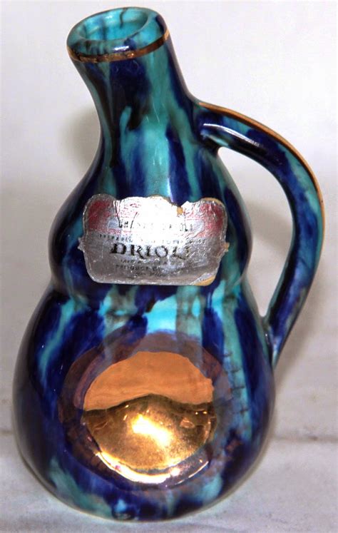 curio gifts empty miniature bulb cannon liqueur bottle drioli