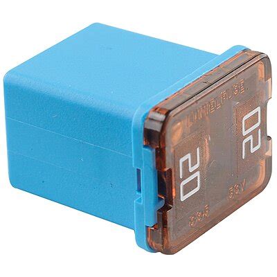 amp jcase cartridge  profile fuse blue industry electric