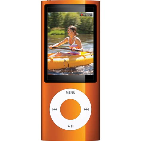apple refurbished ipod nano  generation orange mcllar