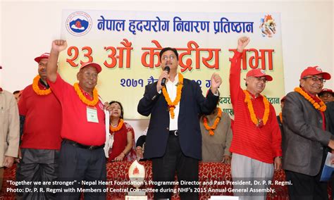 member of the month nepal heart foundation world heart federation