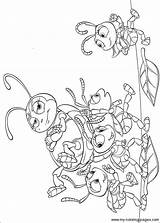 Coloring Life Bugs Pages Disney Bug Family Book Books Clipart Colouring Info Printable Pobarvanke Insect Sheets Color Kids Cartoon Index sketch template